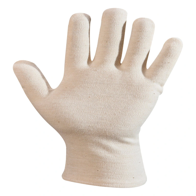 Labor Protection Safety Work Knitted Gloves White Cotton Yarn Working Hand Safety Gloves