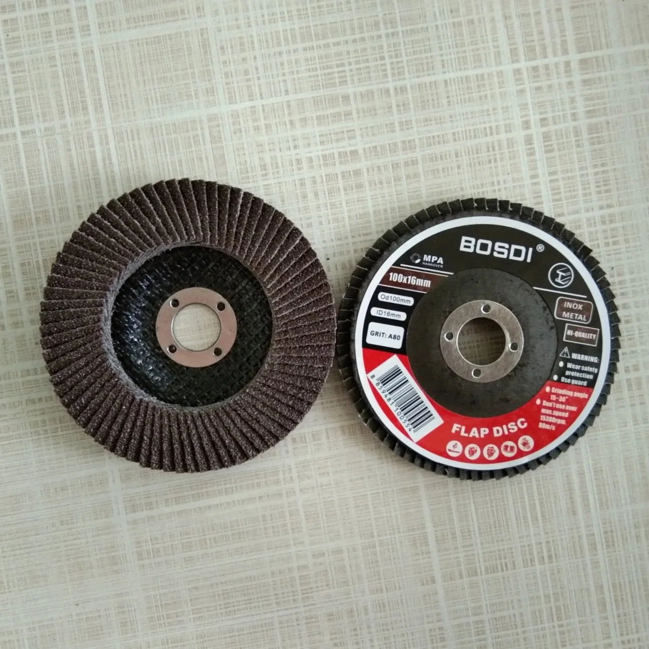 All Size High quality/High cost performance Coated Flap Disc. Grinding and Polishing Metal