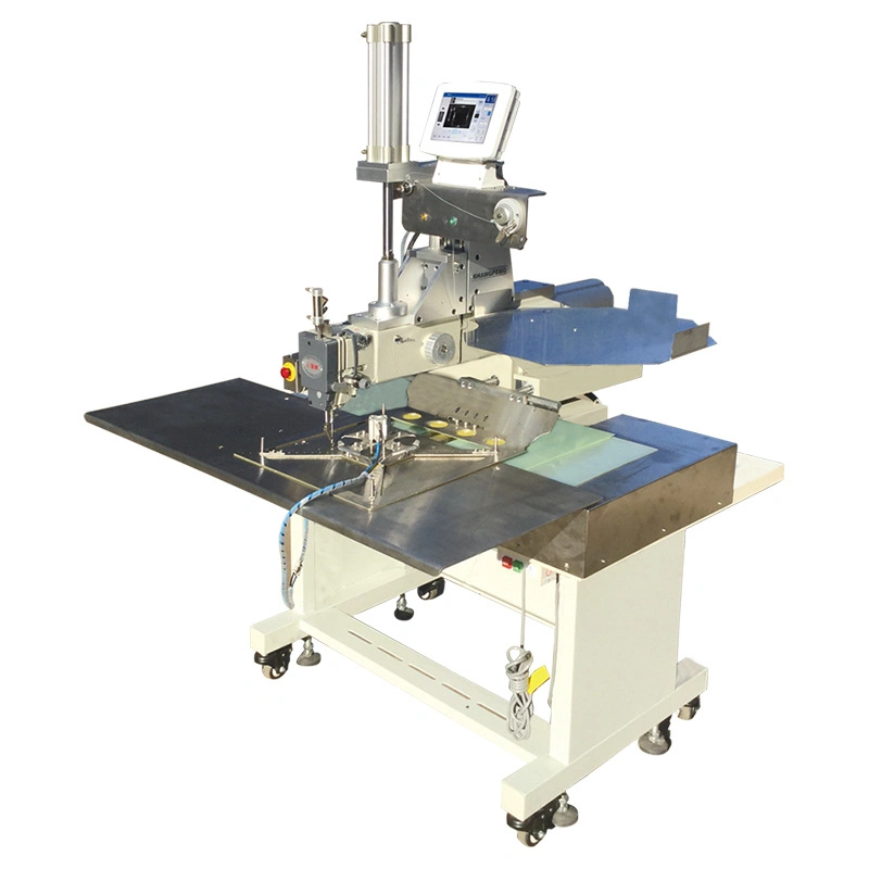 Dispositivo plegable de fondo transversal especial para la parte superior e inferior del ordenador Abertura transversal de material de la máquina de costura automática de la bolsa de contenedor