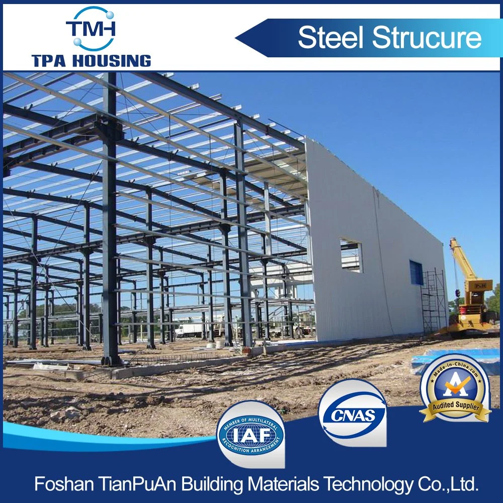 China Low Cost Prefabricated Workshop Light Steel Structure Metal Frame Warehouse Storage