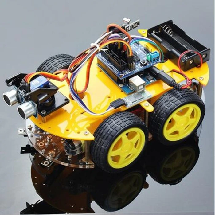 Hot Selling Smart Bluetooth Tracking/ Obstacle Avoidance Robot Car for Steam Edution