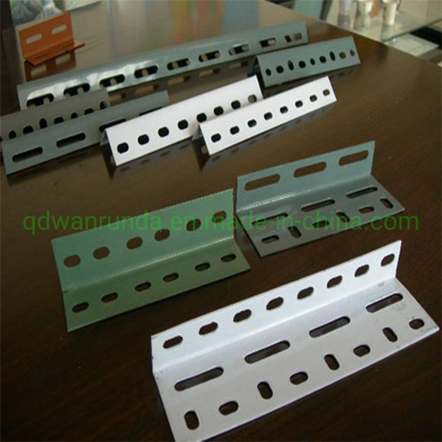 Hot Rolled or Cold Bend Perforated Angle Iron Can Design Different Shape of Holes with Various Usages