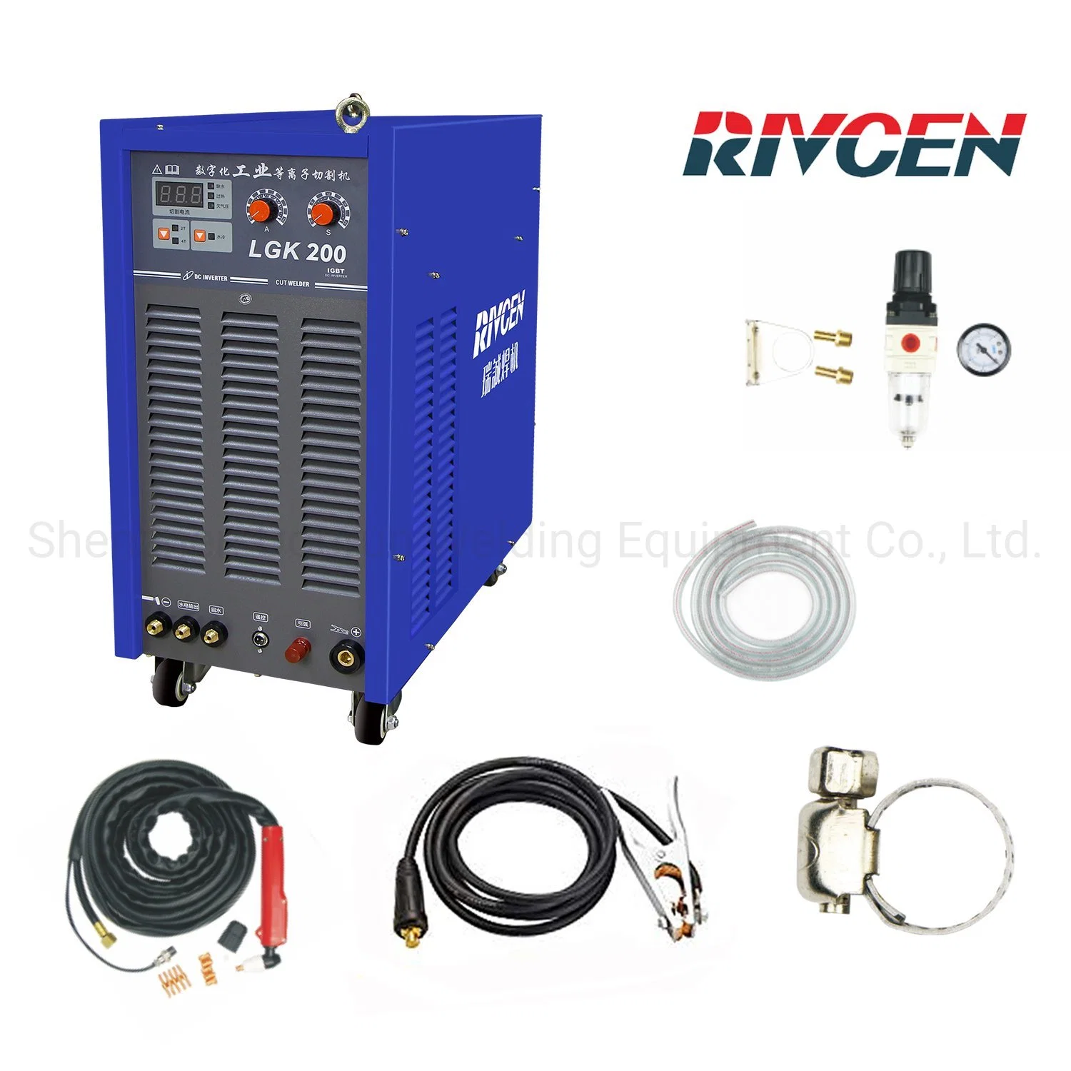 Cut200 IGBT Technology Cut Welder, DC Inverter Water Cooling Cutting Machine