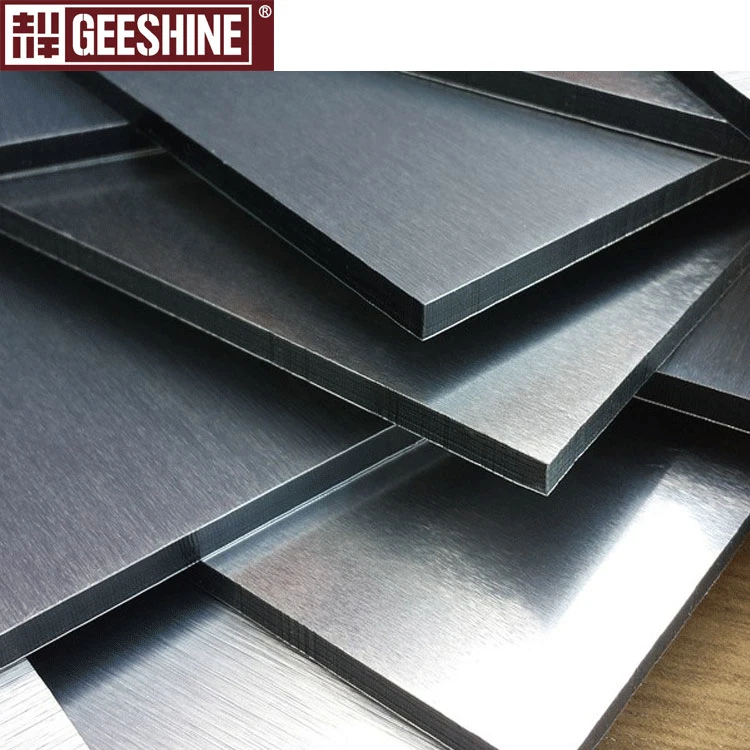 Black Fireproof Wall Panels 3/4mm ACP Sheet PVDF Aluminum Composite Panel for Kitchen Cabinet