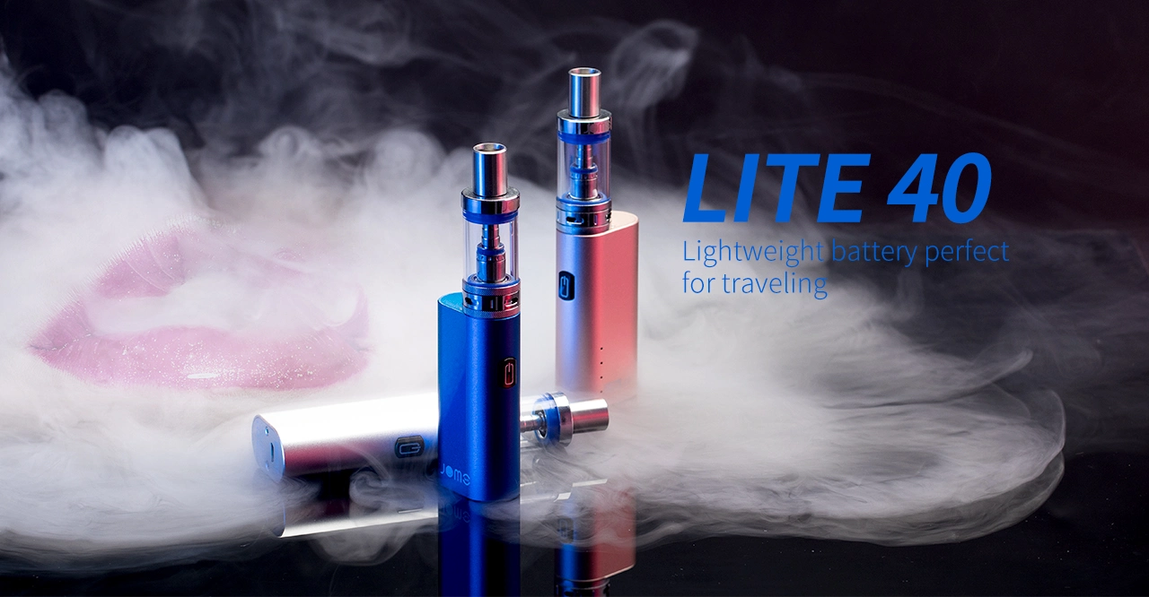 Kit de cápsula rellenable VAPE Starter 40W al por mayor con batería recargable Cigarrillo electrónico