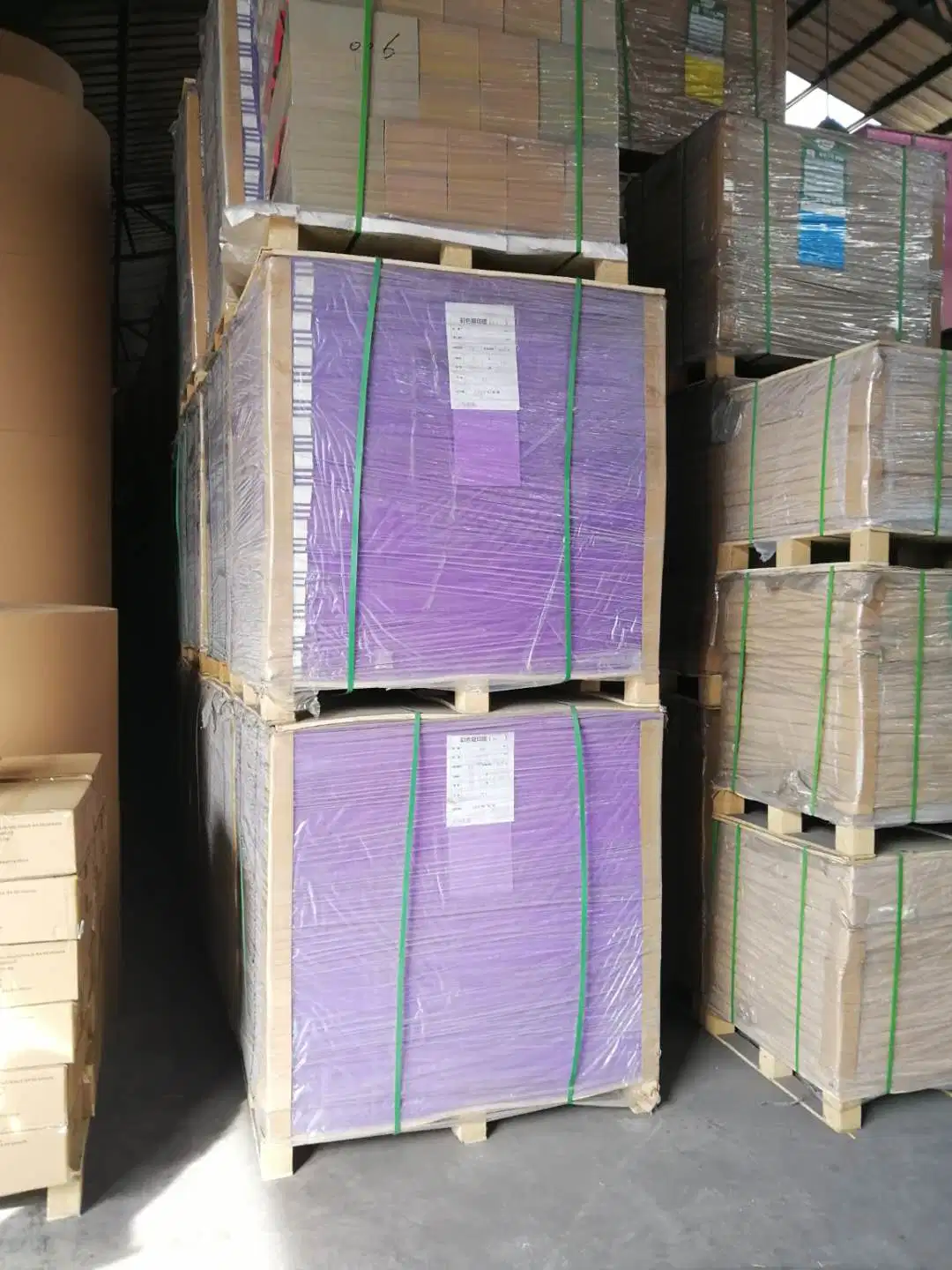 Color Offset Copy Paper with Bulk Packing to Cutting Different Size