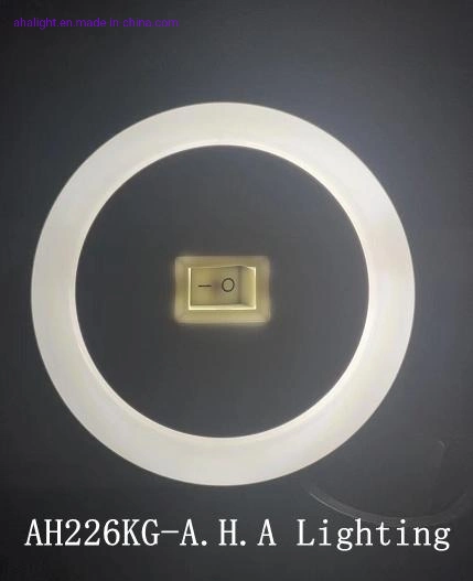 LED Night Light Round LED Night Lamp Switch