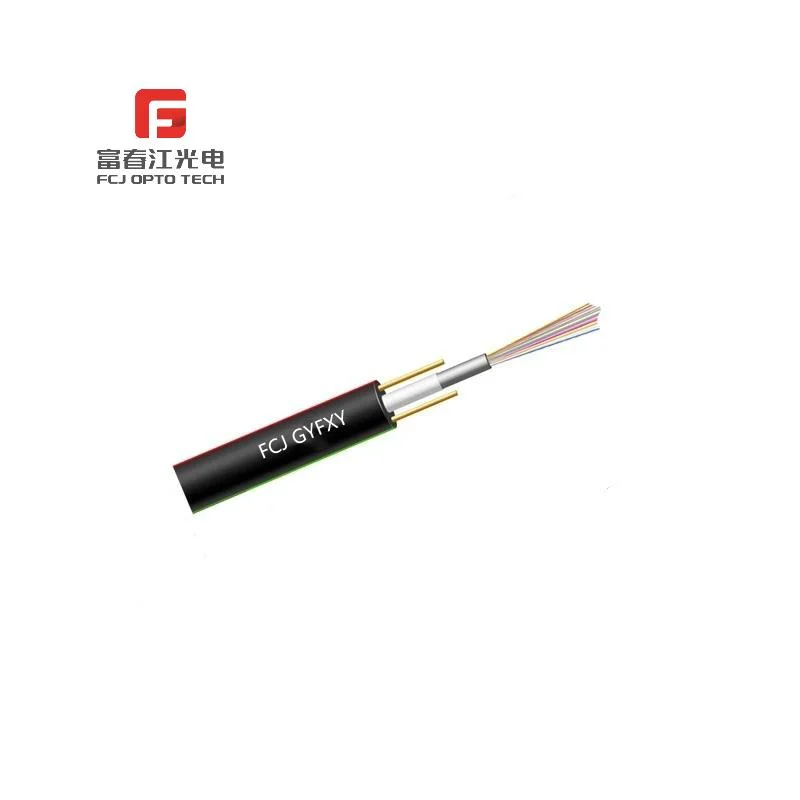 Gyfxy 24 Core Single Mode Layer Stranded Optical Cable GYTS-24b1 Steel Armored National Standard Outdoor Armored Optical Fiber