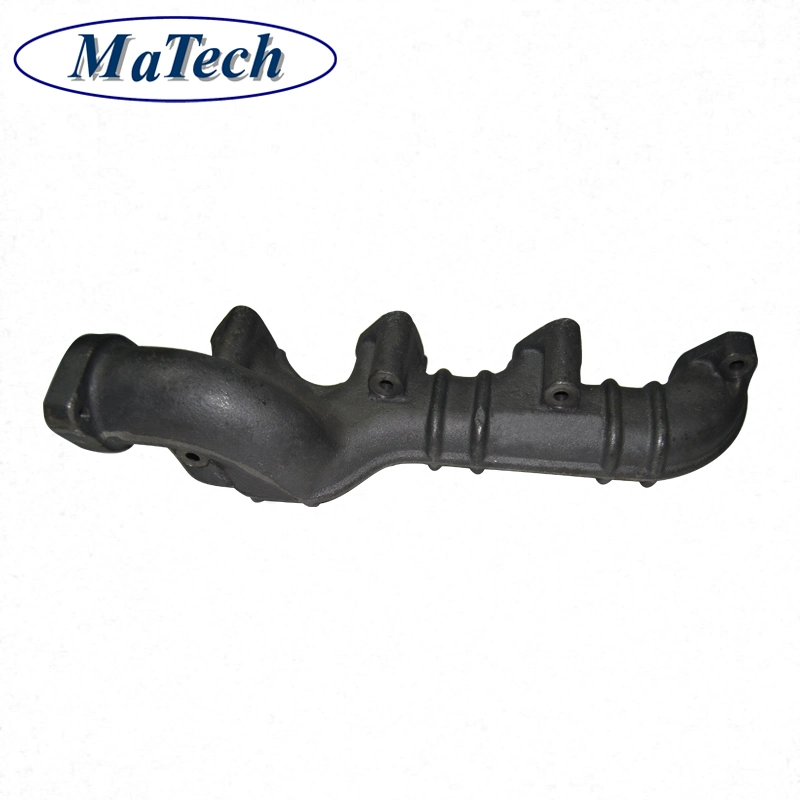 ISO Factory Custom Metal Parts Sand Cast Iron Manifold Marine