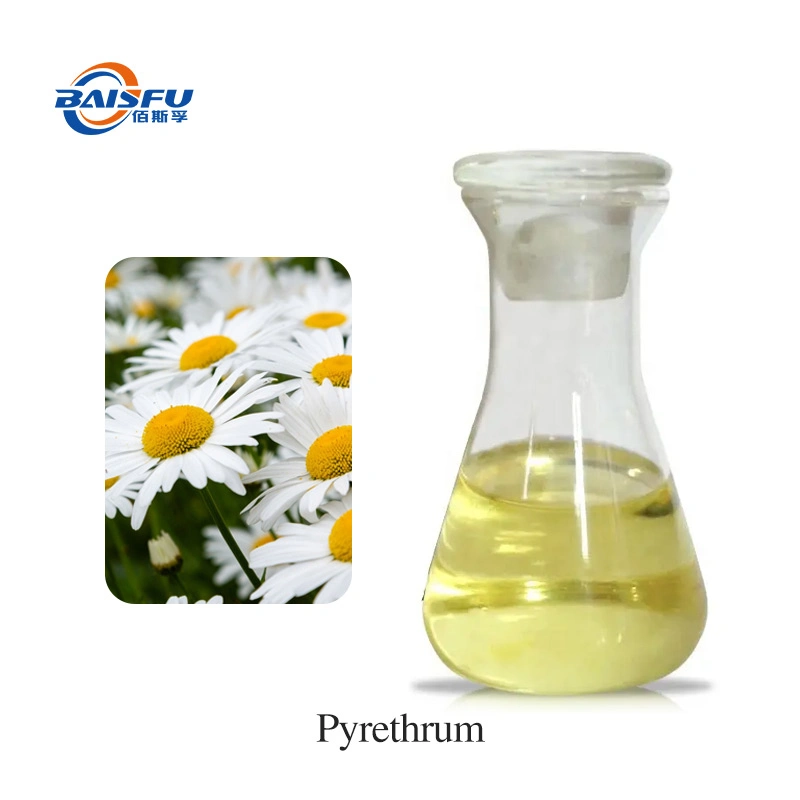 Professionelle Produktion 25% 50% Pyrethrin Pyrethrum Öl CAS 8003-34-7 sterilisieren Und Mücken töten