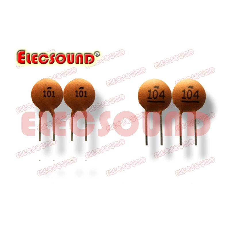 Low Voltage Y5V Y5u Npo Radial Disc Ceramic Capacitors