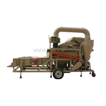 Mobile Combined Grain Cleaner and Grader for Wheat Cleaning