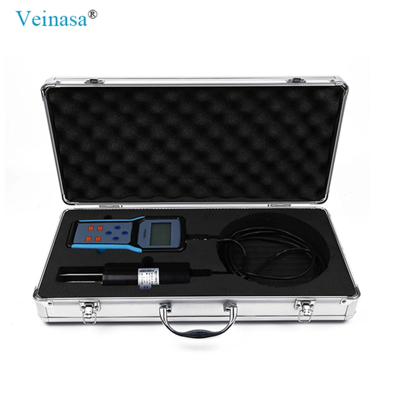 Veinasa-Ws Portable Analyzer Soil Equipment Agriculture Moisture Measure Data Storage Logger Temperature Humidity Test Kit USB