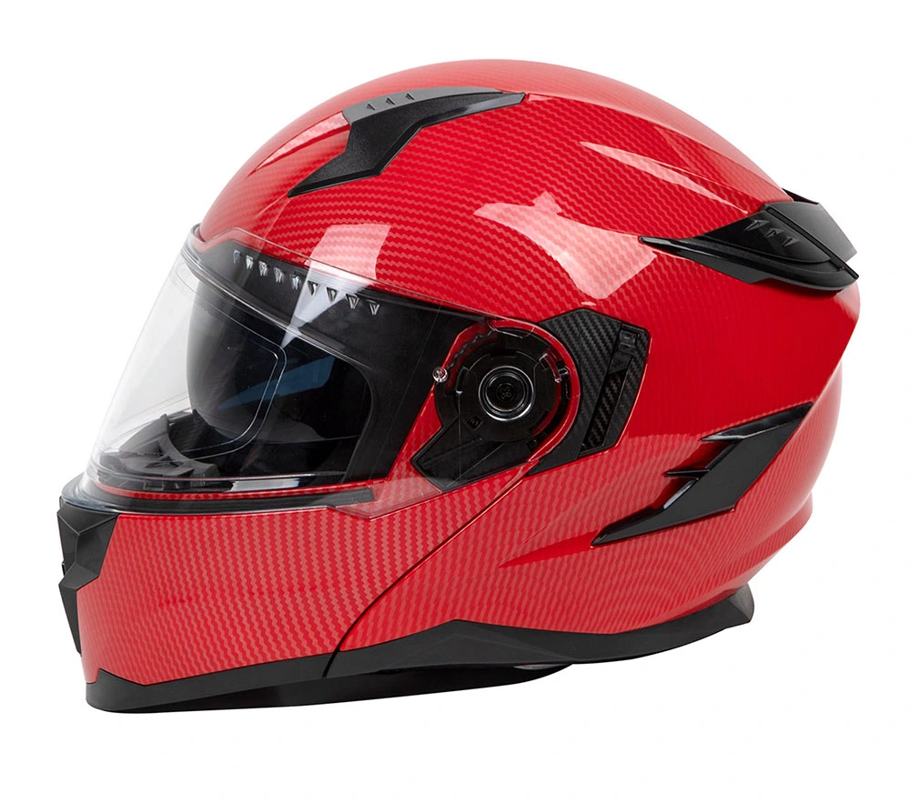 Dual Visors Modular Flip up Full Face Motorcycle Helmets for Wholesale/Supplier