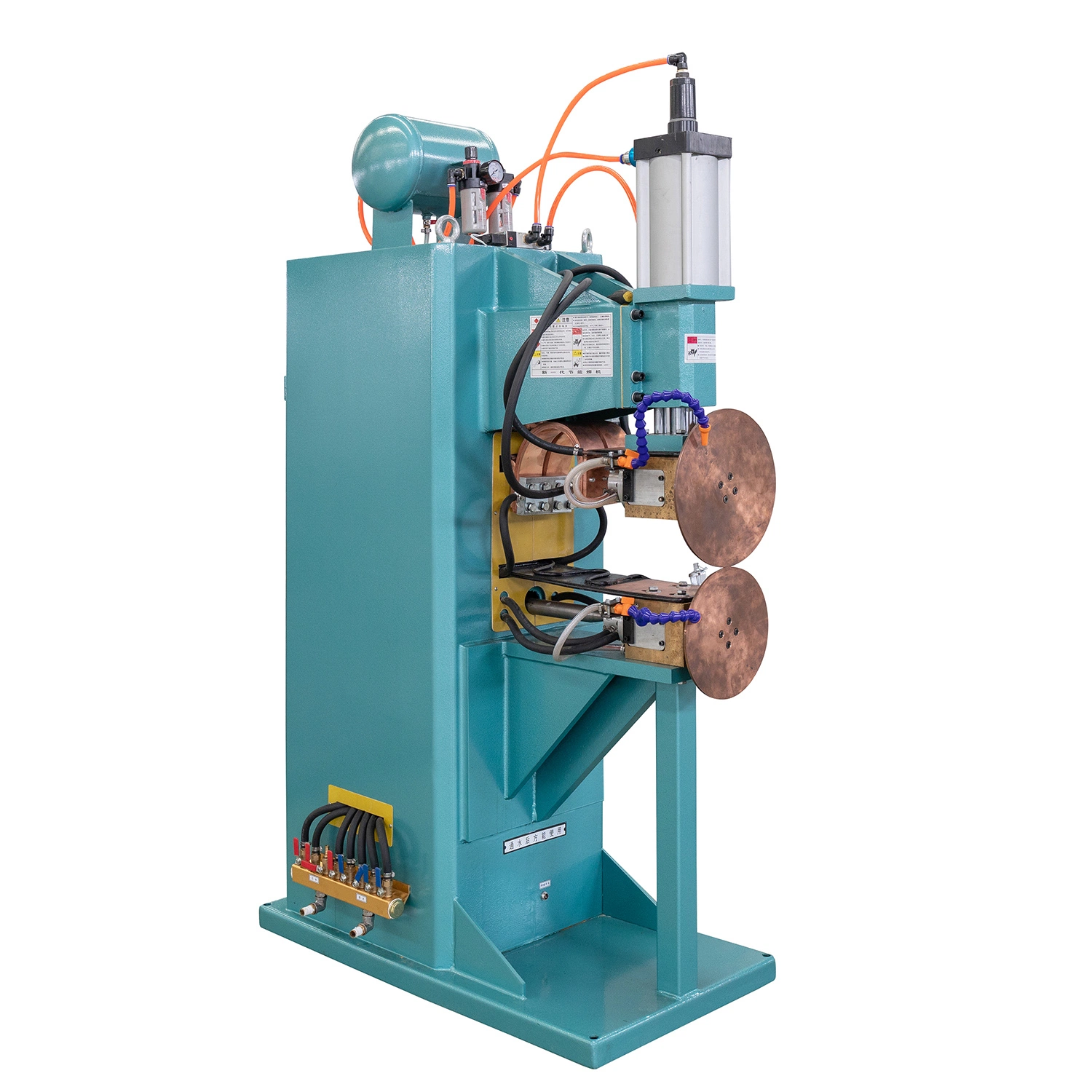 Inverter Semi-Automatic Resistance Seam Welder for Steel Basin, Bucket, Tank etc.