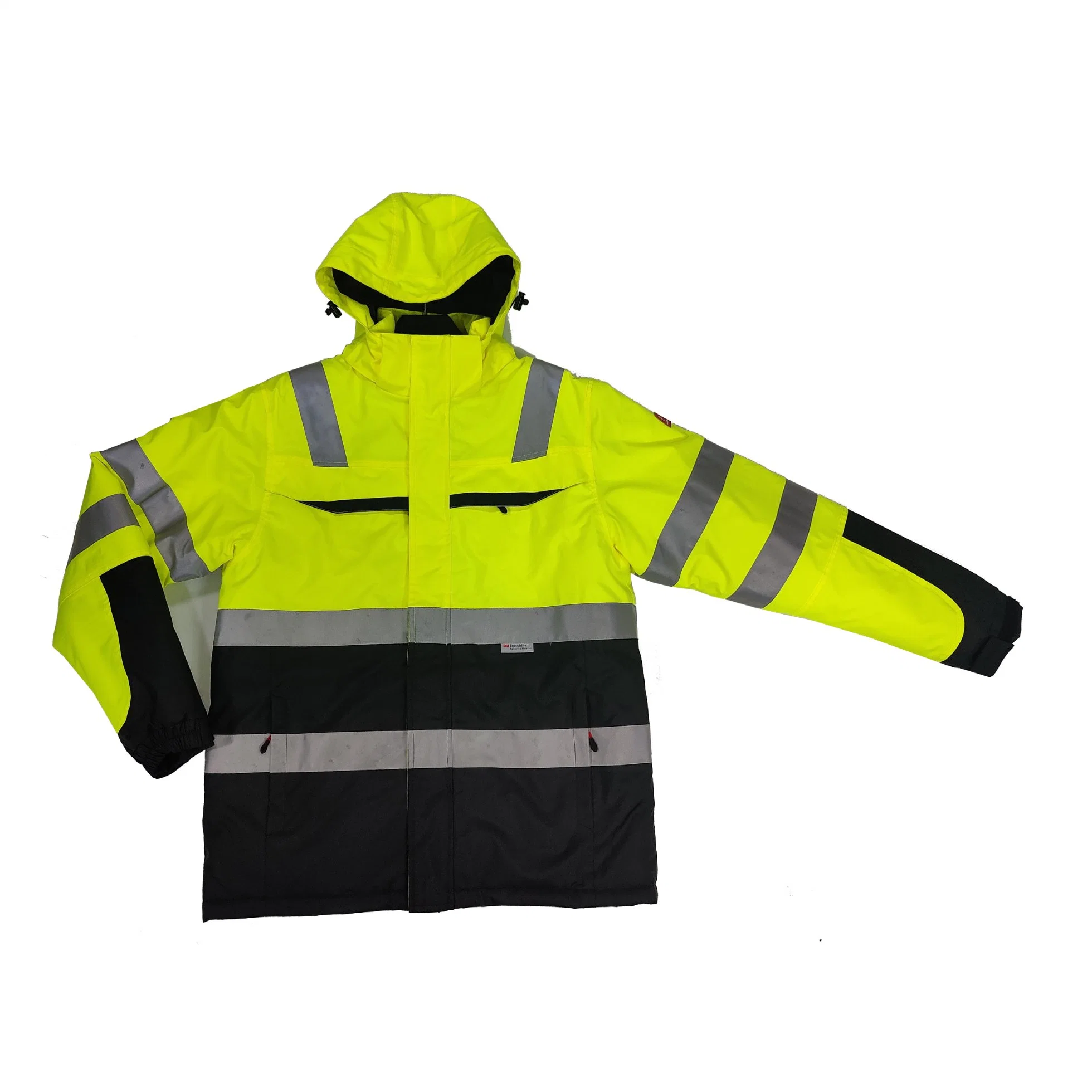 New Design Hi-Vis Safety Waterproof Windproof Jacket Inner Warm High quality/High cost performance  Workwear Jacket