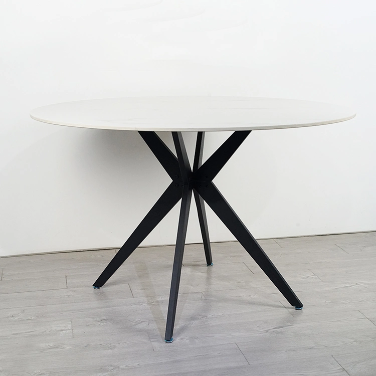 Factory Wholesale/Supplier Price Living Room Nordic Sintered Stone Round Dining Table