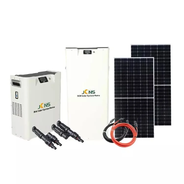 Installation facile système solaire 5 kw alimentation domestique avec batterie/inverseur/contrôleur