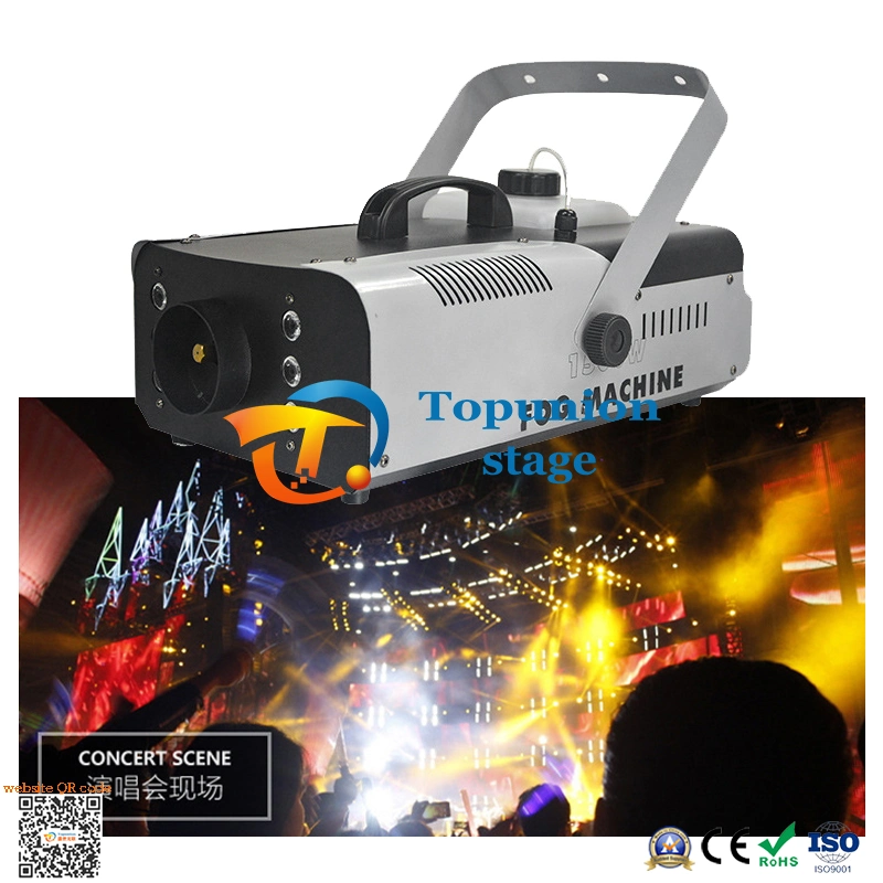 Fog Smoke Effect Machine 1500W Atmosphere Equipment for Club Halloween Decorations Party Stage