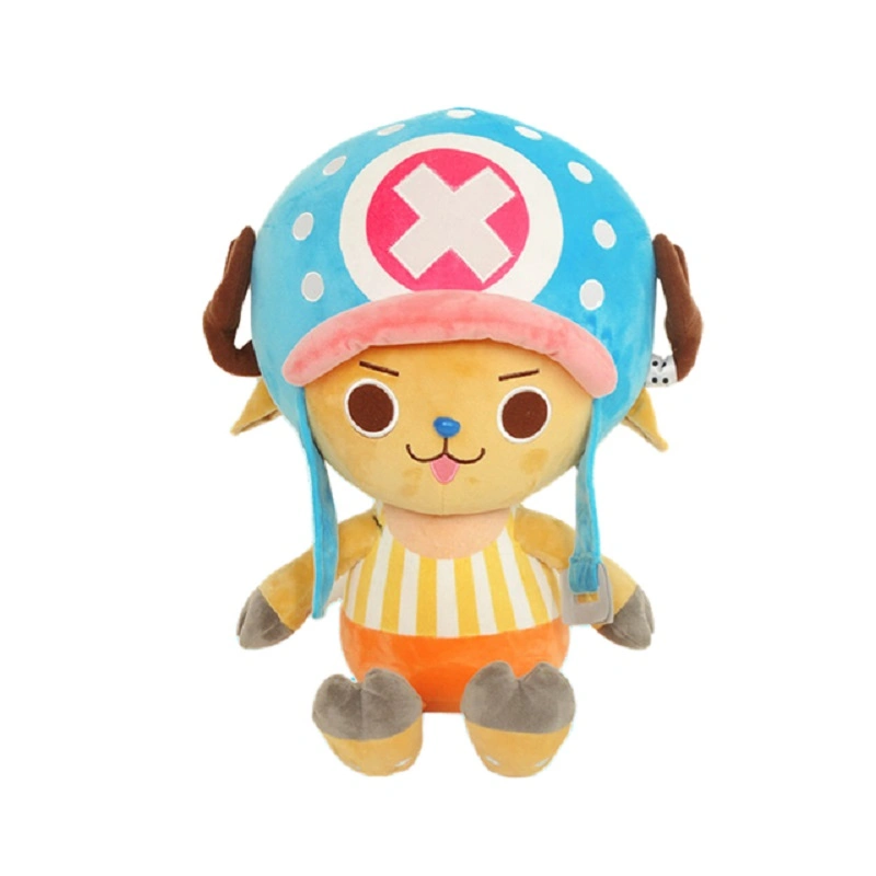 Nouveau jouet en peluche One Piece de 14 à 25 cm, figurine d'anime Luffy Chopper Ace Law, mignonne poupée.