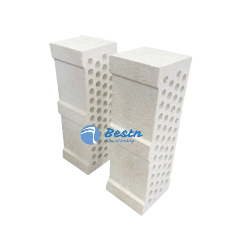 Honeycomb Ceramic Thermal Storage Baffle Brick Rto High-Temperature Stable for Regeneration Furnace