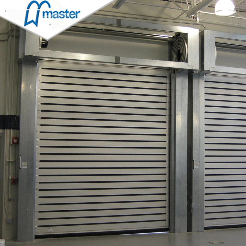 Master Well Aluminum Roller Shutter Door with Electric House Windows