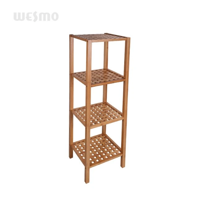 Bathroom Decoration Carbonized Bamboo Bathroom Rack