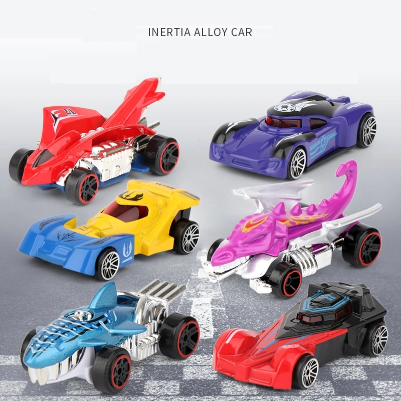 1: 64 Alloy Race Moedel Car Toy Kids Sliding Mini Diecast Racing Toys with 12 PCS 12 Styles Die Cast Car