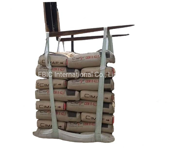 PP plástico Marine Safety Jumbo Bulk Big Chute Bolsa de transporte Paleta blanda