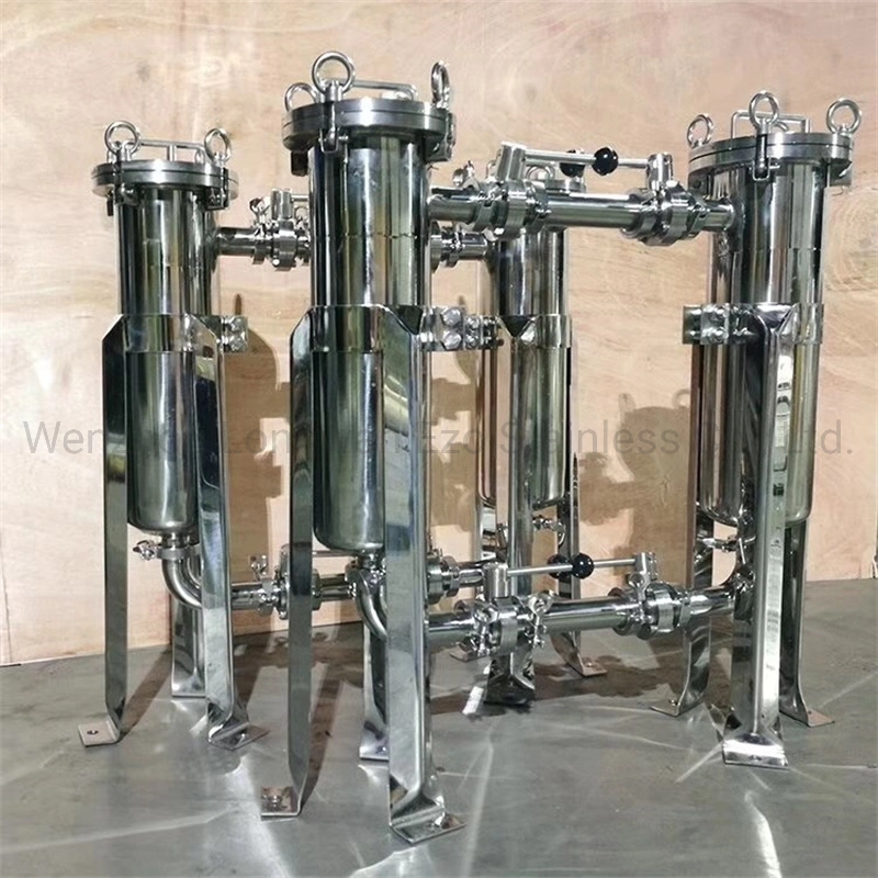 Stainless Steel Sanitary Grade Dairy Double Cartridge Filter