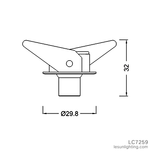 High quality/High cost performance  Mini Spot Recessed Cabinet Light