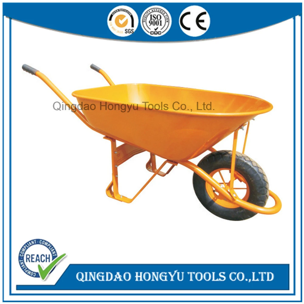 Durable Popular Hand Push Cart/Wheel Barrow (WB7503)