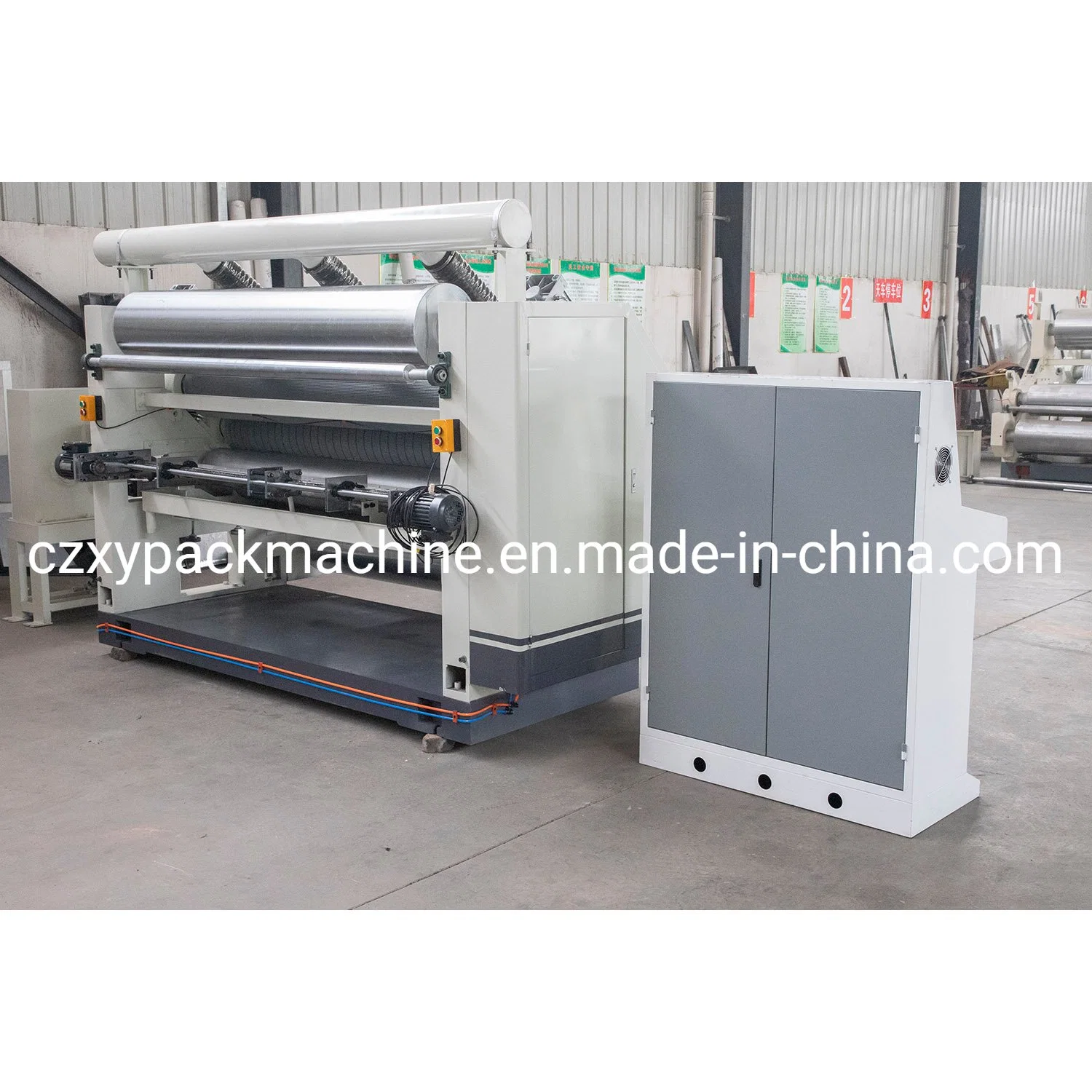 Single Facer Corrugated Line Carton Box Making Machine with Great Price with High quality/High cost performance 