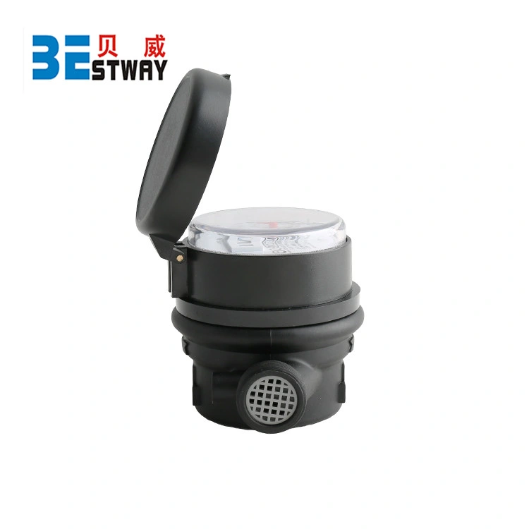 Quality Assurance 15-50mm Plastic Water Meter with All Plastic Shell