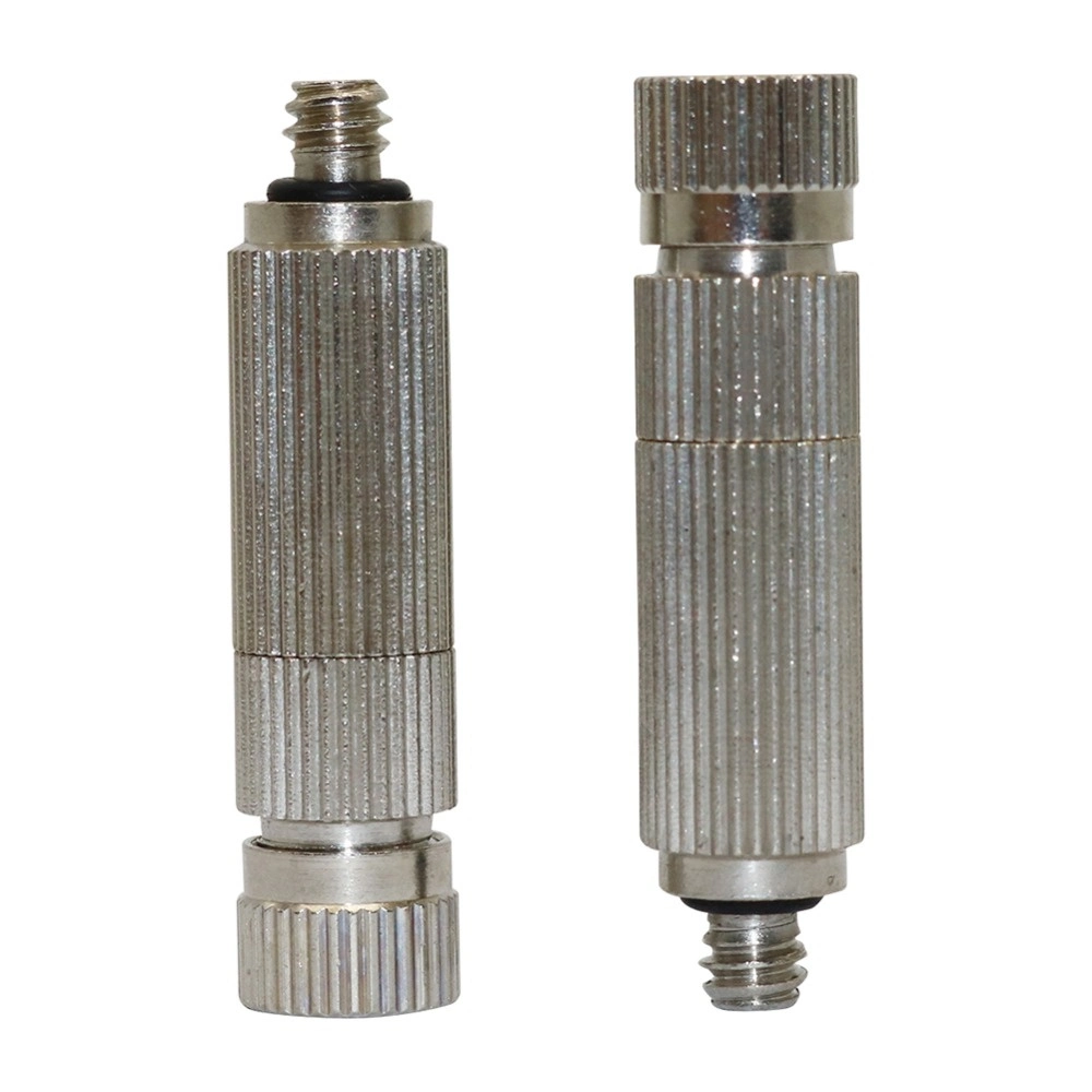 High Pressure 3/16" Male Thread Brass Anti Drip Fog Spray Nozzle Misting Metal Nozzle
