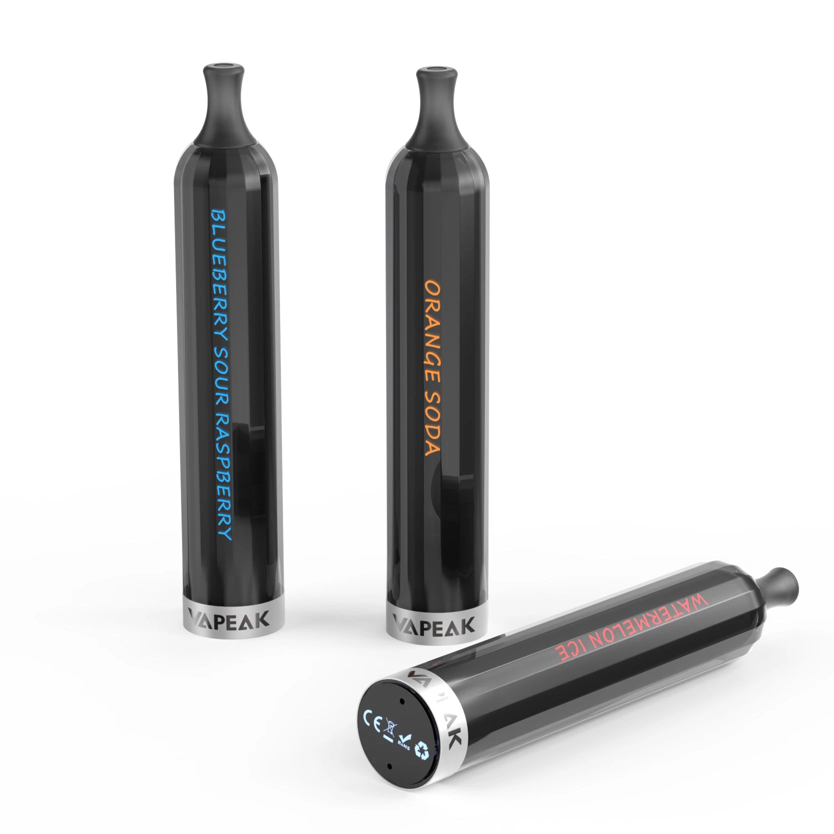 Cigarette électronique 600bouffées Vape Vapes stylo jetable de silicium avec prix d'usine