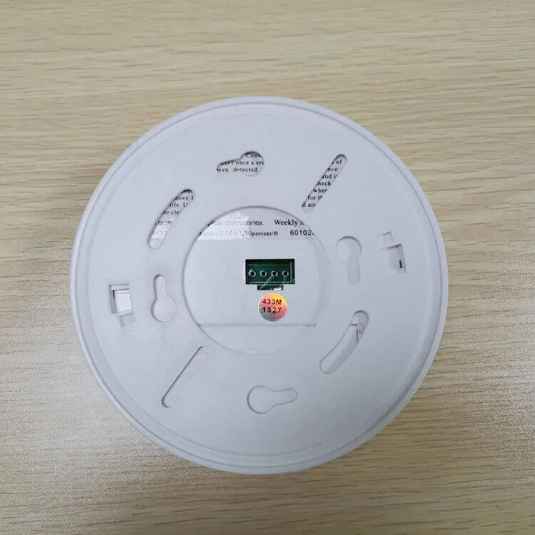 Wireless Interconnected Sumring Fire Smoke and Heat Alarm with Battery
