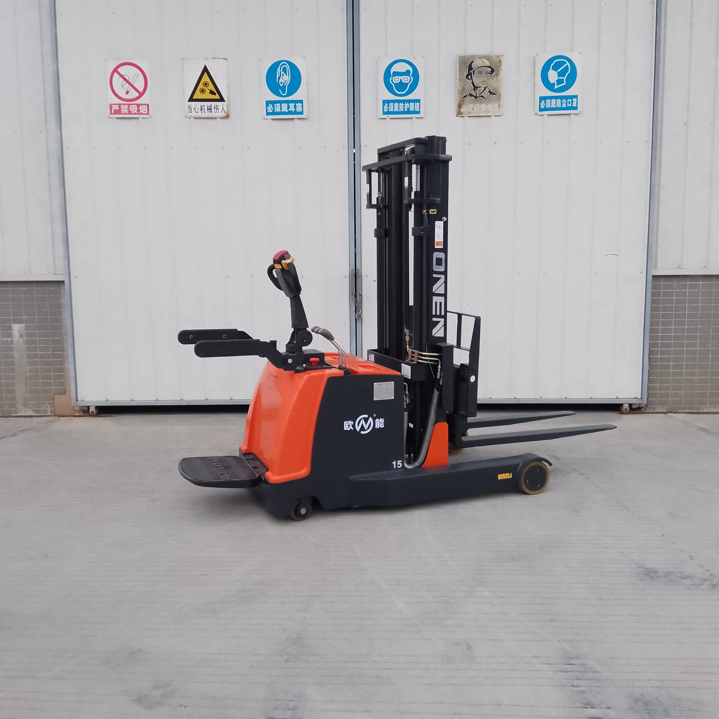 Intelligent Forklift Lift-Height up to 4.5meters Electric Reach Truck