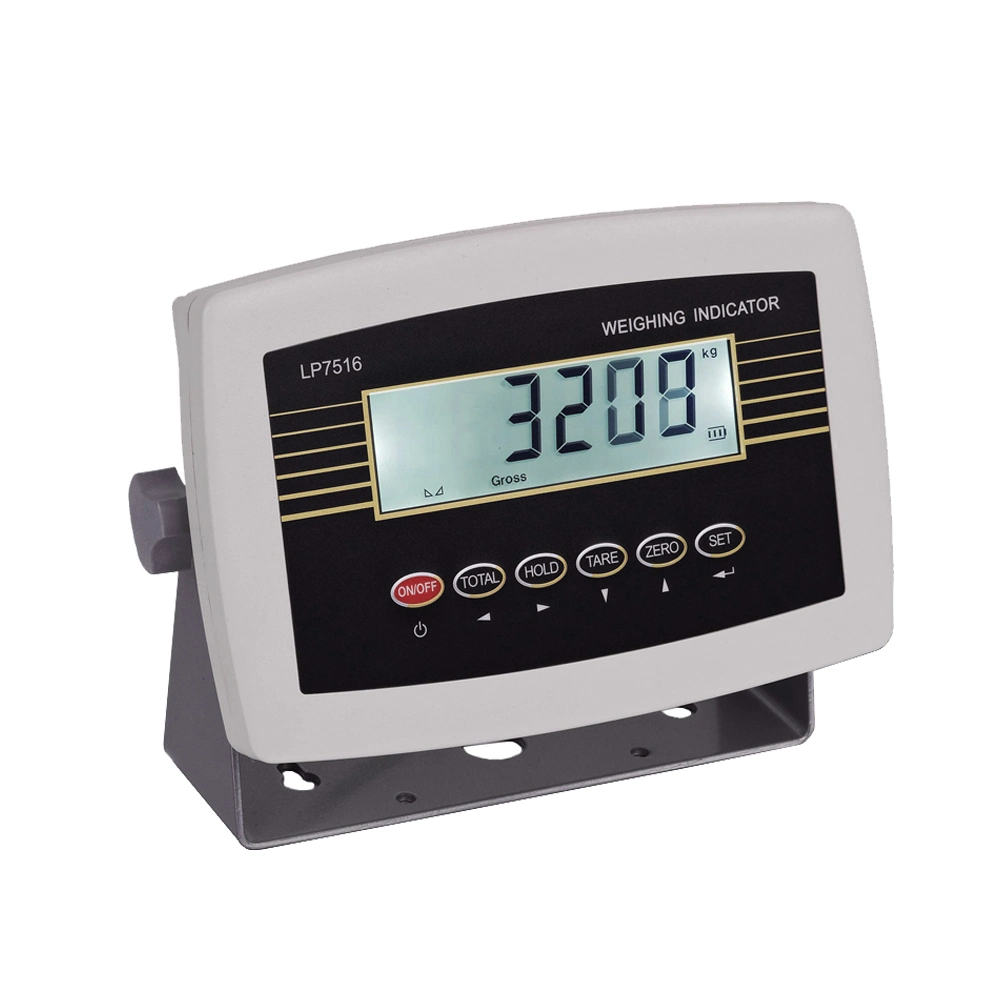 Peso do visor LCD LED de 6 dígitos Lp7516 peso de pesagem digital Fábrica de indicadores eléctricos à prova de água