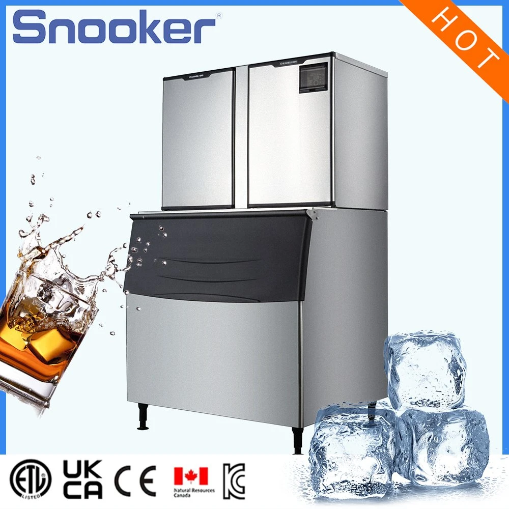1000kg/24 horas Commercial Sk-2000P Cube Square máquina de hielo para Café/Cocina