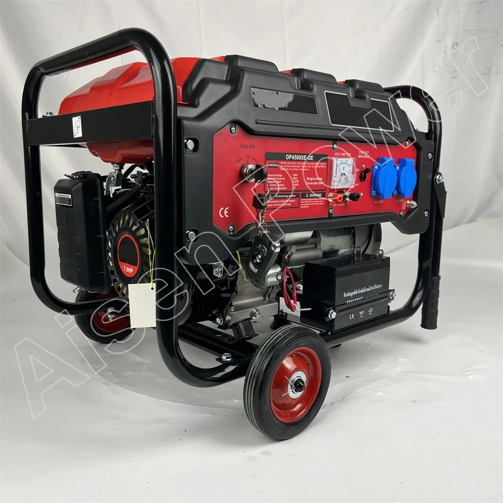 3kw Portable Gas Petrol Gasoline Generator Set