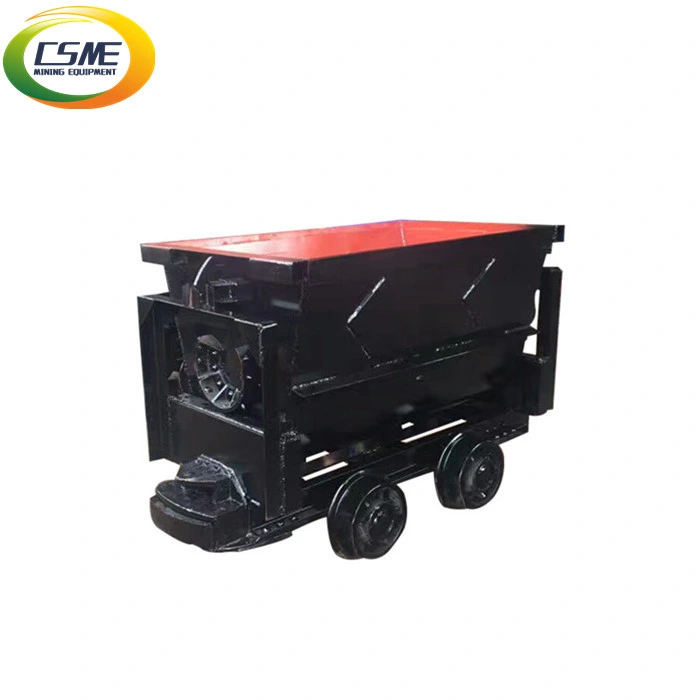 Underground Mining Transportation Side Dumping Railway Mine Car