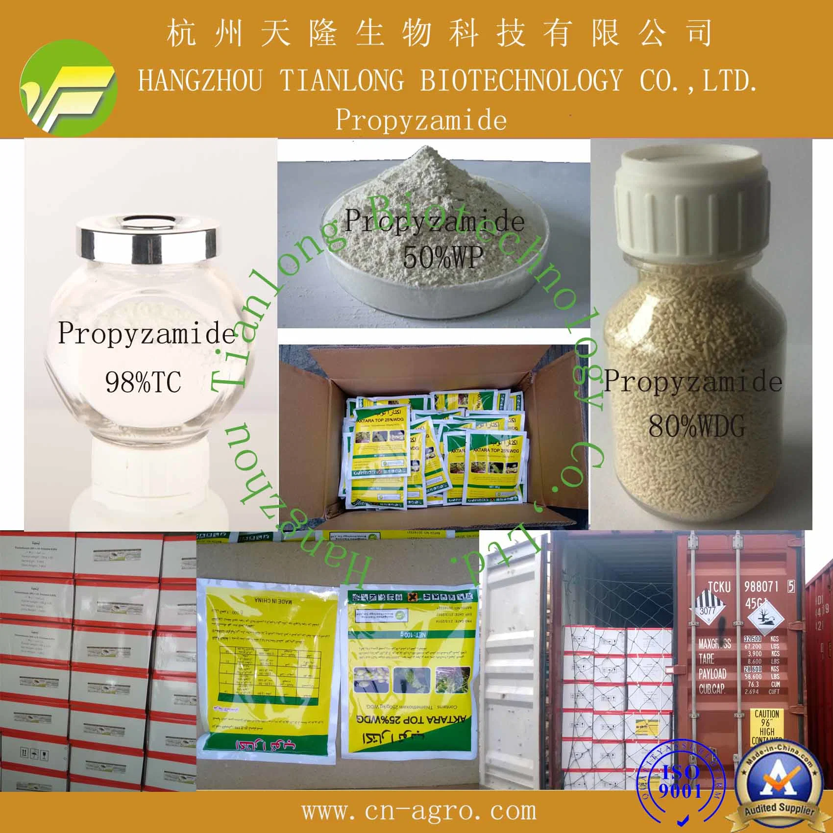 Price Preferential Herbicide Propyzamide (98%TC, 40%SC, 50%WP, 80%WDG)