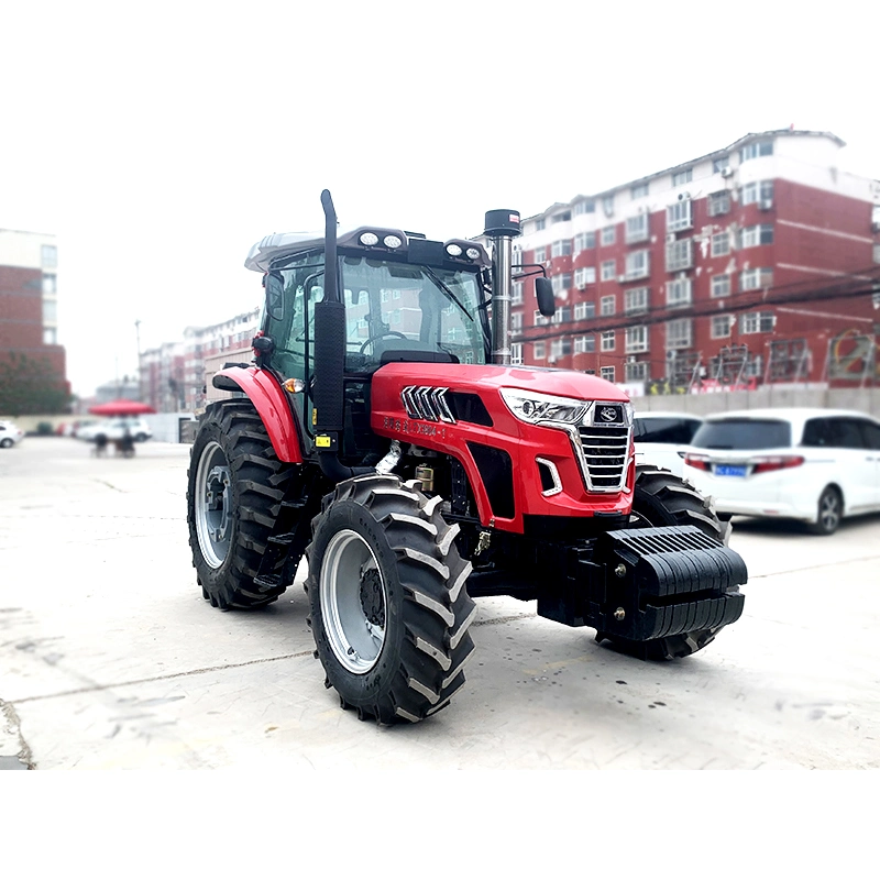 180 CV de 200 HP de alta calidad de gran tamaño de 240 CV Gran Tractor Tractor agrícola de 6 cilindros Maquinaria Agrícola Tractor Precio