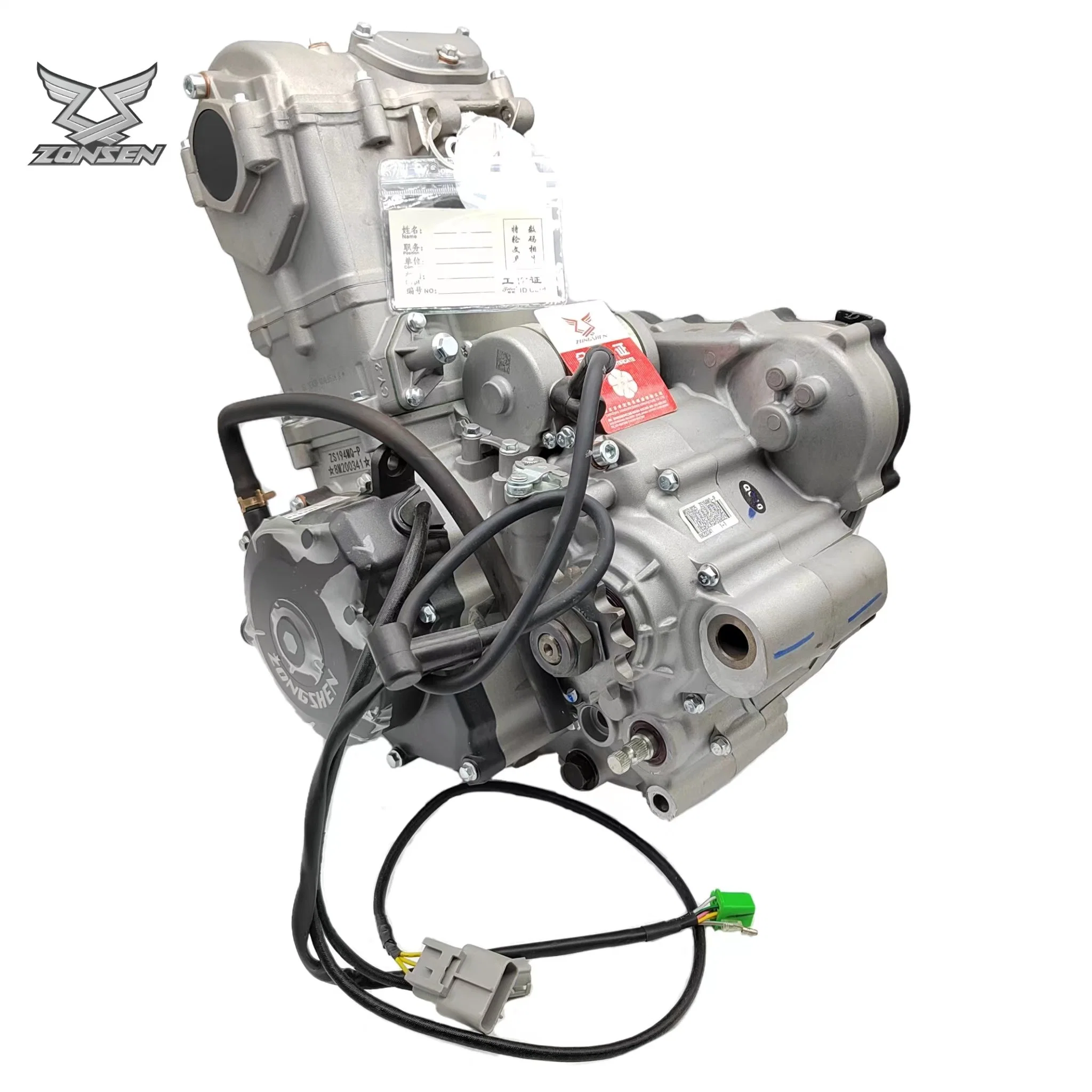 Originais de fábrica Zongshen NF450 Zs190MQ 4 Válvulas 450cc off-road moto (antigo) do Conjunto do Motor EFI para a Honda Ktm 450cc motor bicicletas de sujidade