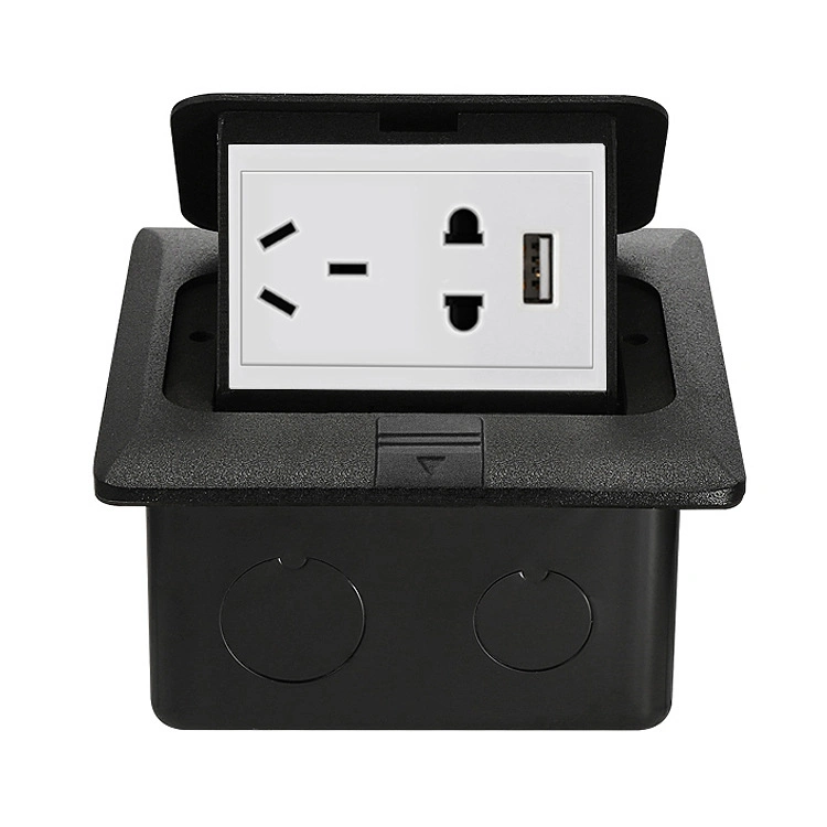 Floor Electrical Outlet Pop up Kitchen Countertop Waterproof Sockets