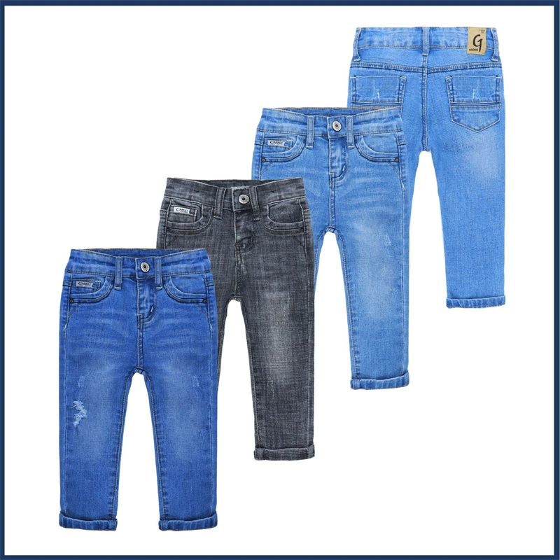 New Wholesale/Supplier Spring Autumn Kids Pants Trousers Cotton Denim Casual Baby Boy Jeans