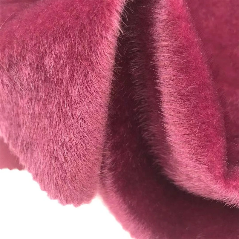 La Imitación de moda textil Yigao Mink Faux Fur tejido prenda