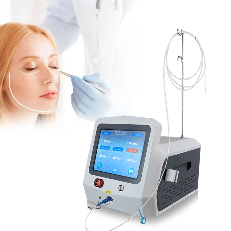 Surgery Plastic Body Slimming 980nm 1470nm Diode Laser Assisted Ultrasonic Laser Liposuction