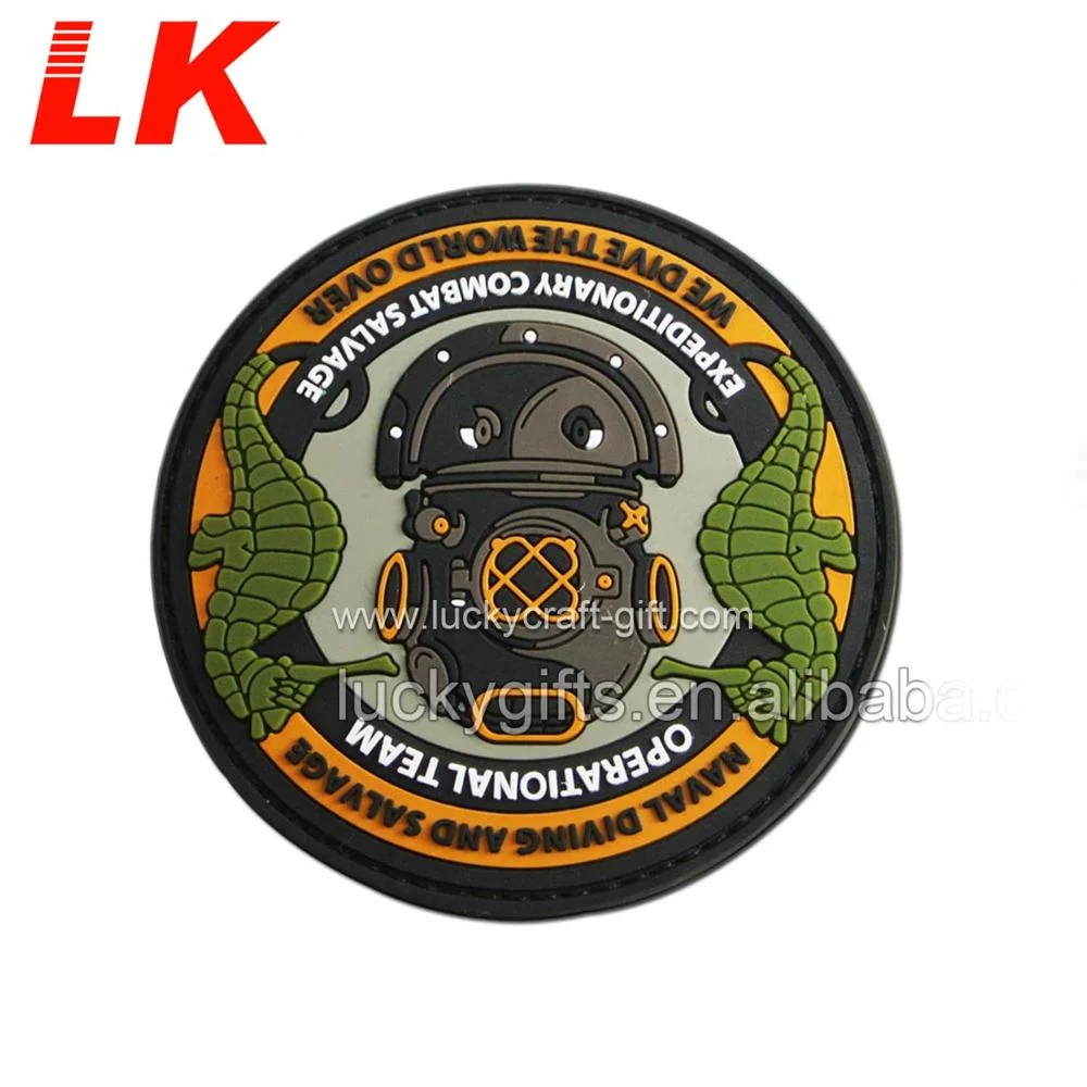 Customized 3D Logo Soft Rubber PVC Label Plastic Silicone Patches Logo